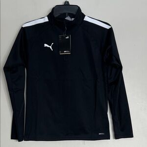 Puma Youth’s Black and White Performance Jacket
